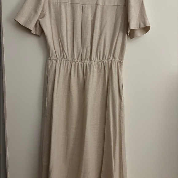 Monteau Los Angeles Linen Midi Dress - Picture 2 of 2